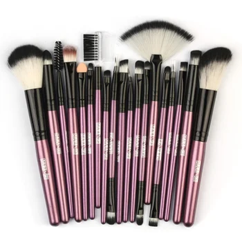 

18pcs/1 Set Wooden Foundation Cosmetic Eyebrow Eyeshadow Brush Makeup Brush Sets Tools Maquiagem