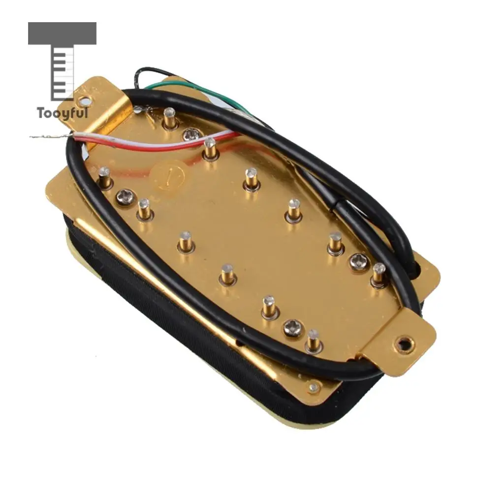 Tooyful Durable 1 Set Metal Guitars Humbucker Pickup with Screws Springs Musical Instrument Parts DIY