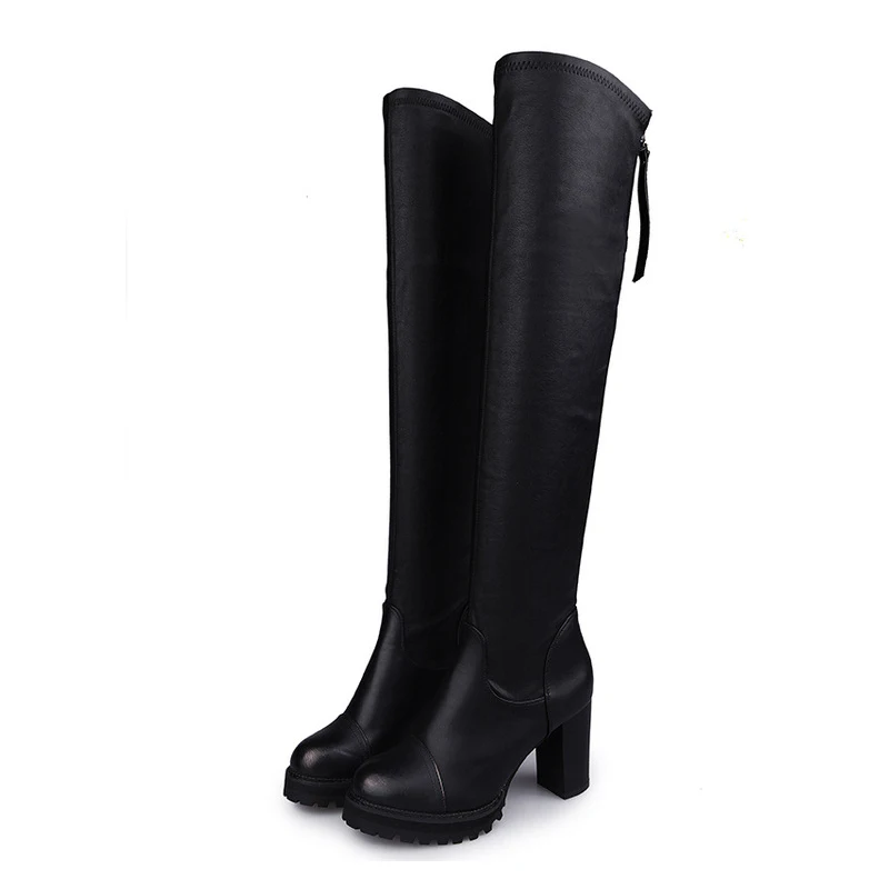 high heels boots