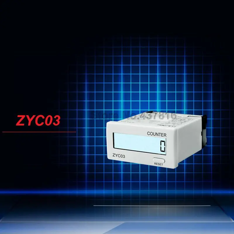

8-digit LCD Digital Display Counters Electronic Cumulative Counter No external power supply ZYC03