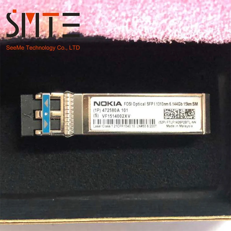 Оригинальный FTLF1426P2BTL-NN FOSI оптический SFP 1310nm 6,144 ГБ 15 км SM 172580A. 101 VF1514003Q1 BBU для Nokie