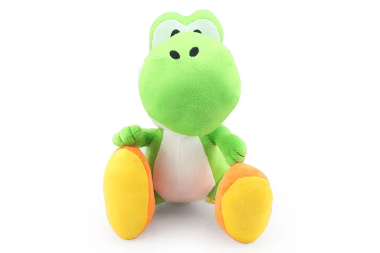 

11inch Super Mario bros Green Yoshi plush doll toys free shipping