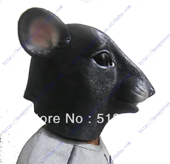 

Fancy Dress New Latex Rubber Overhead Mouse Rat Mask