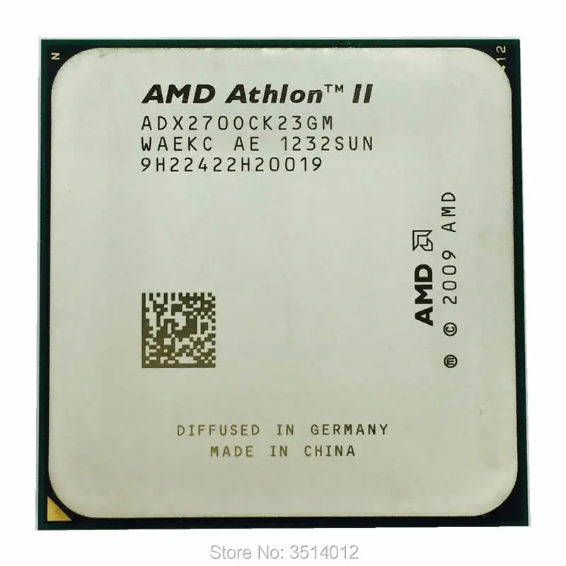 AMD Athlon II X2 270 3.4 GHz Dual-Core CPU Processor ADX270OCK23GM Socket AM3 | Компьютеры и офис