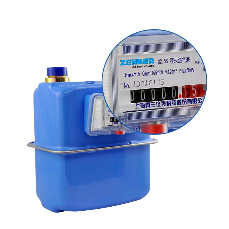 Prepaid For Household Flow Measuring Instrument Diaphragm Smart Gas