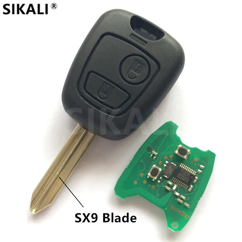 

Remote Car Key for Citroen BERLINGO/SAXO/XSARA Vehicle Control Alarm with SX9 Blade
