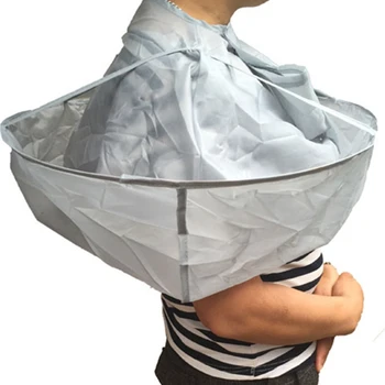 

Top Adult Foldable Hair Cutting Cloak Umbrella Cape Salon Waterproof Barber for Salon Barber Special Hair Styling Accessory