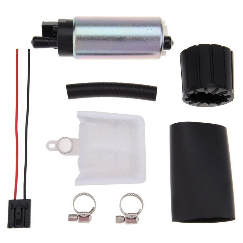 1set Universal Intank Fuel Pump Walbro Gss342 Fuel Pump 255lph Power Flow Kit
