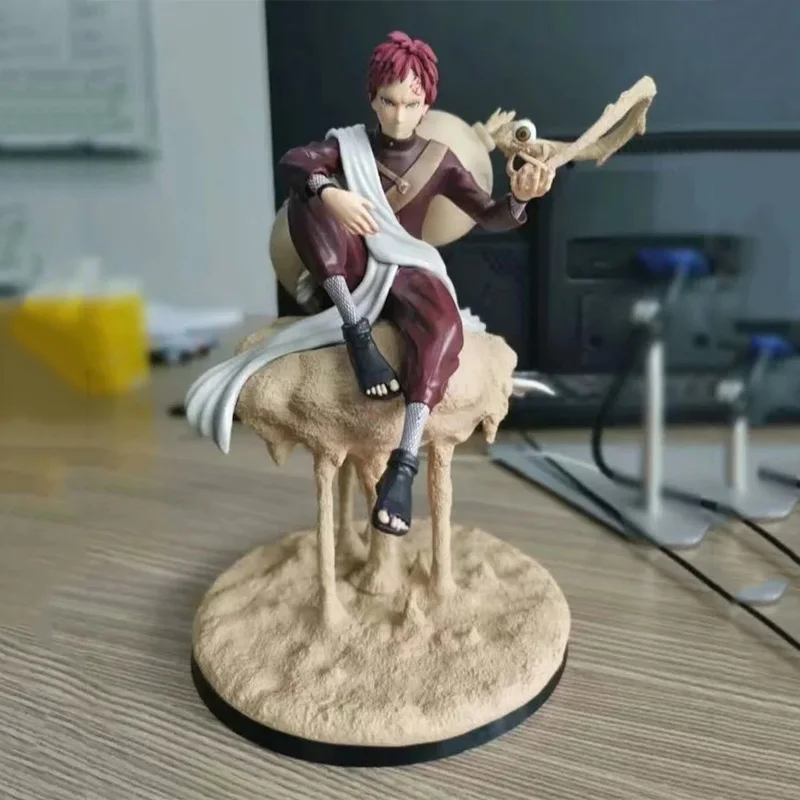 

Gaara Anime model figures Naruto Shippuden 22cm action toys painted figures PVC kids gift collectible F7841