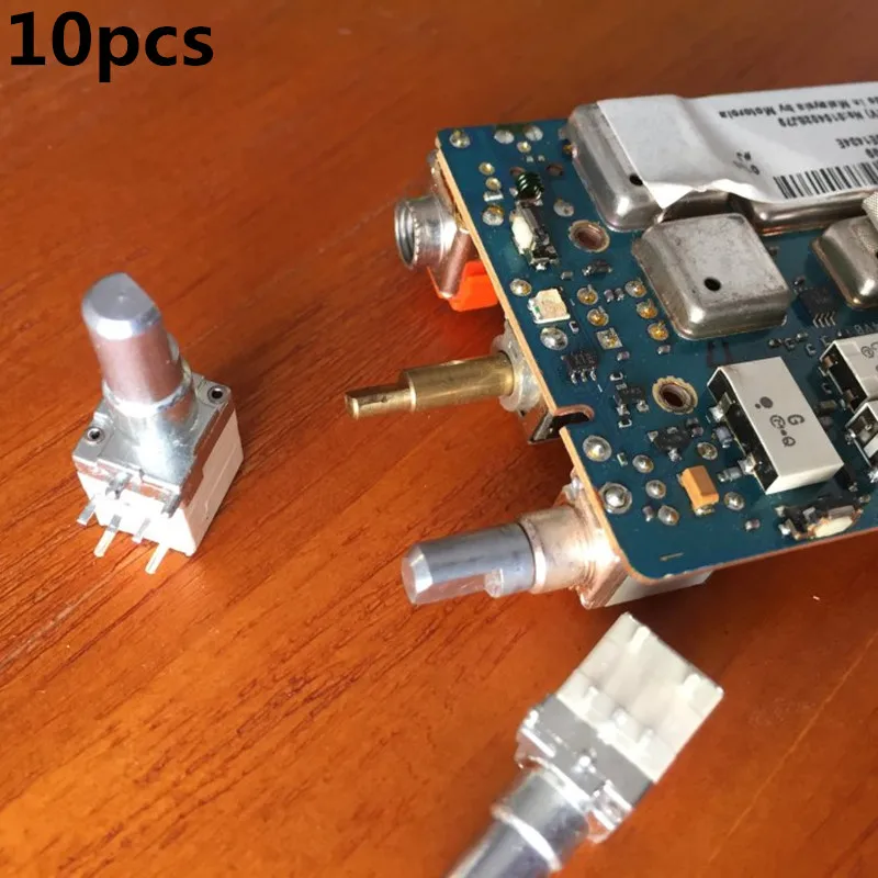 

10pcs Power Switch Volume Switch For MOTOROLA GP340 GP344 GP380 P040 CP040 P140 EP450 PR400 DP1400 DEP450 CP200D PRO5150 PRO5550