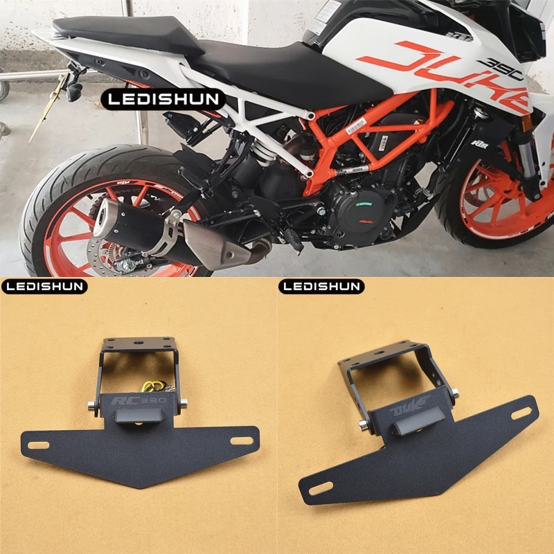 Для KTM DUKE 250 390 RC DUKE390 RC390 17 18 2018 регулируемый держатель номерного знака для