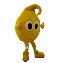 Талисман Желтый Лимон лимон костюм талисмана Модный на заказ костюм аниме косплей наборы маскот маскарадный костюм карнавальный костюм