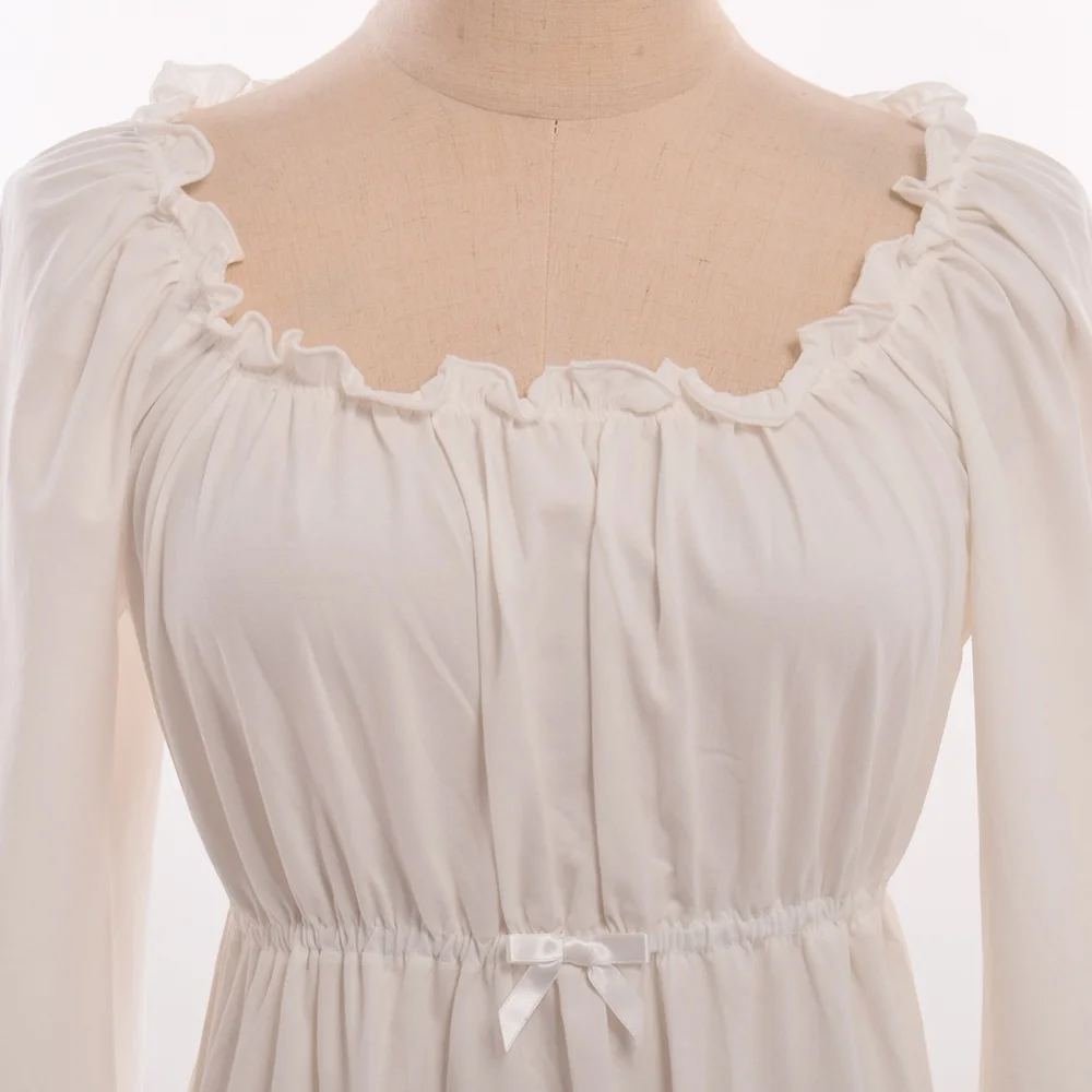 Средневековая викторианская готика Лолита винтажная Милая кружевная ночная рубашка принцессы домашняя одежда