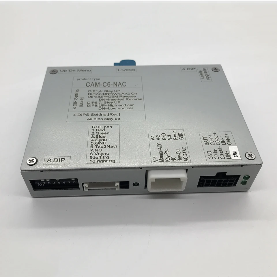 

Original Car Host RVC Interface for 5008 Peugeot Rear View Camera Guidelines Parking Sensors Reversing Image Module