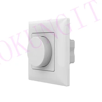 

85-265VAC 0-10V Rotary Panel Constant Voltage Dimmer KL High Voltage Manual Knob Panel Wall Mount Rotary panel 0-10V dimmer