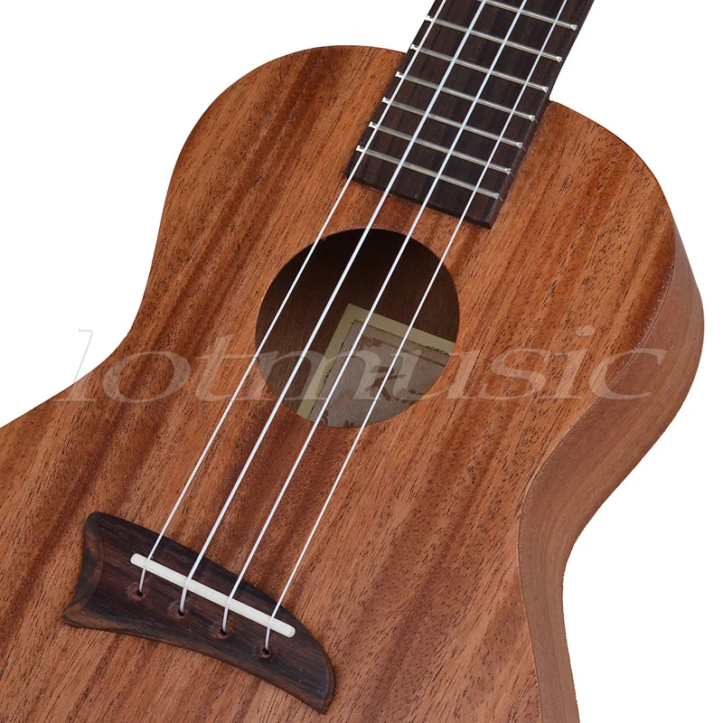Kmise Гавайские гитары укулеле концертные укулеле 23 дюймов Уке Гавайские гитары ламинированные красного дерева с сумкой
