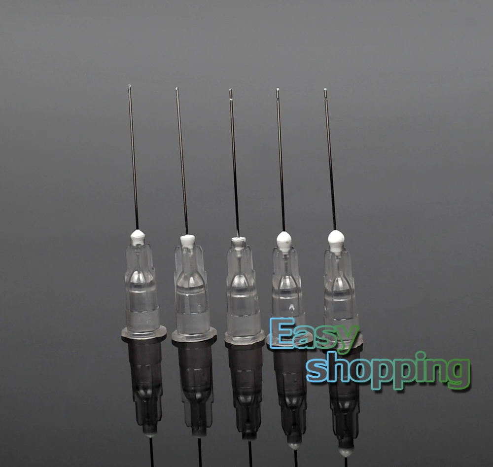 100 шт. Стоматологический Продукт Endo игла для орошения наконечник 30GA и 27GA конец