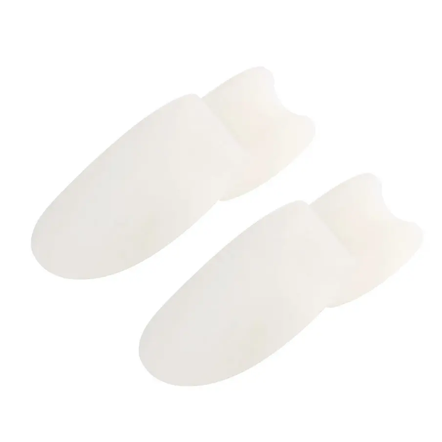 2pcs/lot toe separator genuine hallux valgus bicyclic thumb orthopedic braces to correct orthotics daily silicone toe big bone