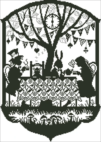 Алиса в стране чудес схемы. Схема вышивки Алиса в стране чудес монохром. Bothy threads Alice in Wonderland. Вышивка Bothy threads. Bothy threads наборы для вышивания Алиса.