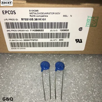 

New and origina B72210S381K101 S10K385 620V 10MM varistor