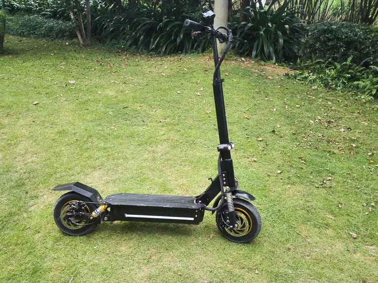 Best 1600W 10 inch Electric Scooter Foldable 2 Wheel Electric Longboard Hoverboard Skateboard Off Road Electric Wheel for Adult 48V 10