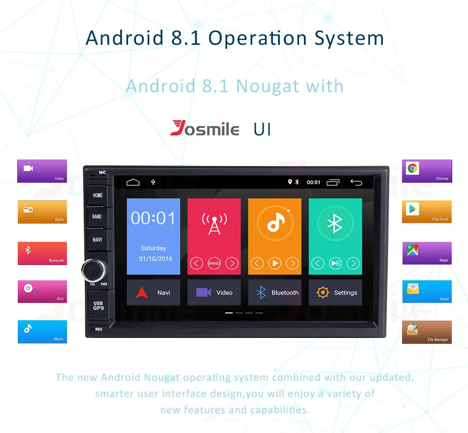 Best Car DVD Player Android 8.1 Player 2 Din Radio Universal GPS Navigation Multimedia For Nissan Toyota Volkswagen Mazda BYD Wifi FM 2 Best Car DVD Player Android 8.1 Player 2 Din Radio Universal GPS Navigation Multimedia For Nissan Toyota Volkswagen Mazda BYD Wifi FM 2