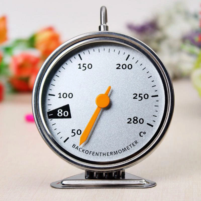 Kitchen Clocking Food Meat Temperature Stand Up Dial Oven Thermometer Gauge Gage kitchen Accessories