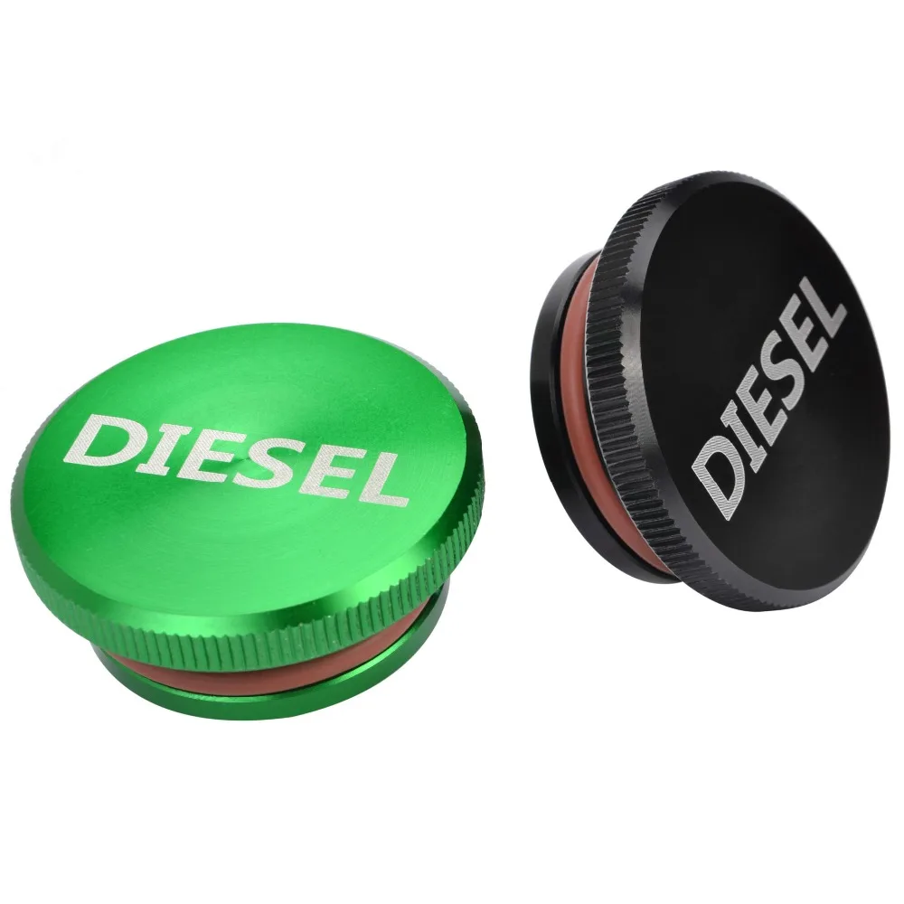SPEEDWOW Diesel Fuel Cap Ram Billet Aluminum Fuel Truck