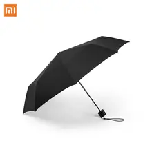 Xiaomi Mijia автоматический складной зонт с открывающимся солнечным дождливым зонтом алюминиевый ветрозащитный водонепроницаемый УФ зонтик для мужчин и женщин на лето и зиму