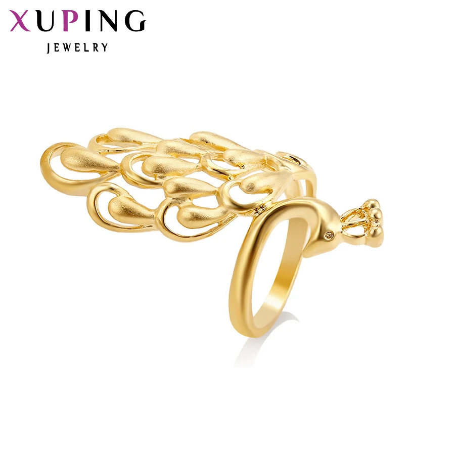 

Xuping Fashion Rings Charm Phoenix Style Gold Color Plated Jewelry Gift for Women Christmas Imitation Jewelry S24,4-13283