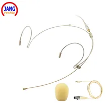 Профессиональный скрытый конденсаторный микрофон, портативный сценический микрофон для AKG Samson и т. Д., беспроводной передатчик Mini XLR 3Pin