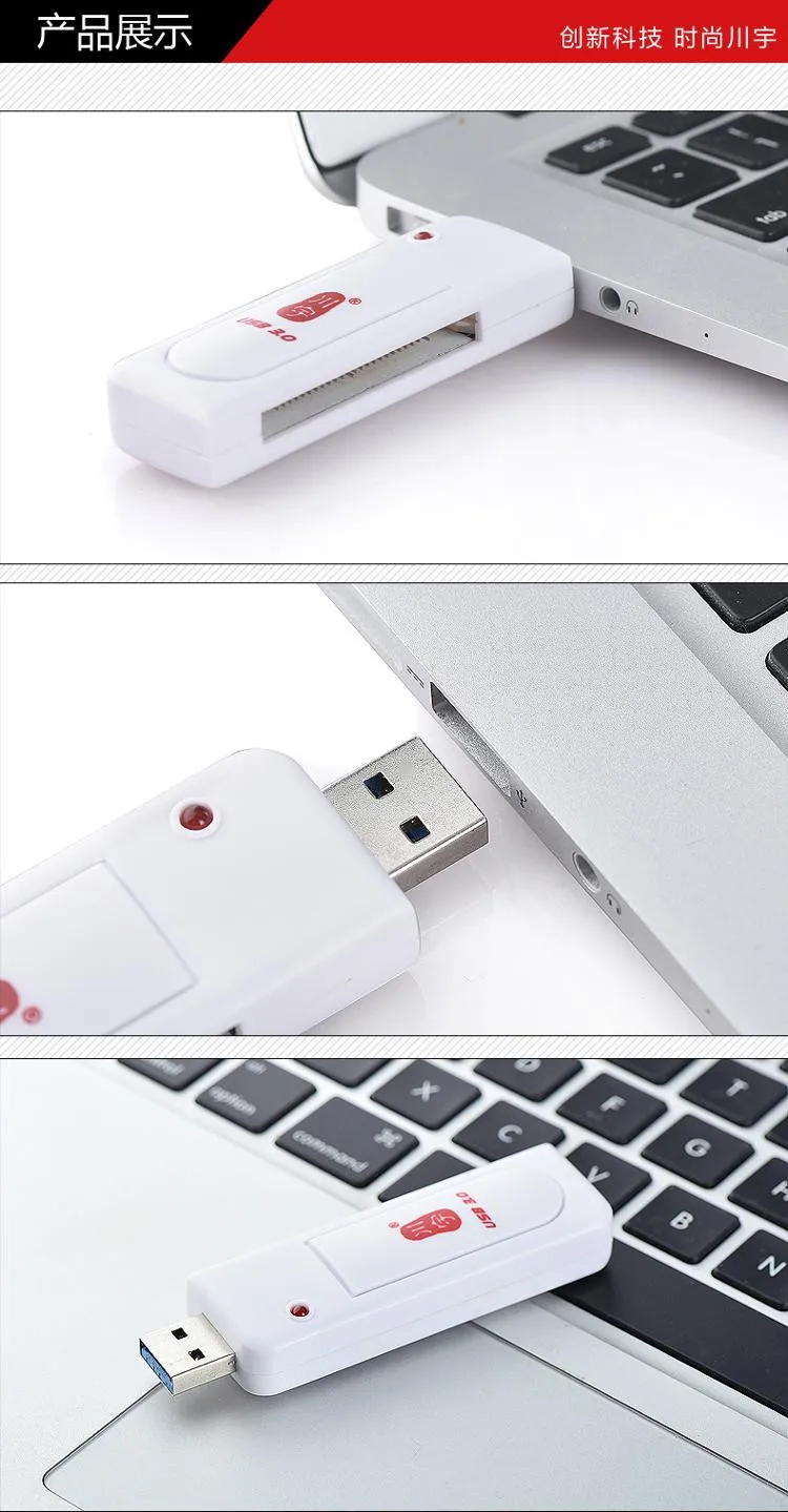 CF Card Compact Flash Card Reader адаптер высокая скорость прямое чтение камера CF card Reader 5 Гбит/с USB 3,0 для до 256 ГБ CF-card