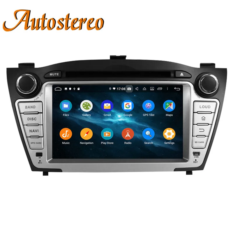 Discount The newest Android 9.0 Car DVD player GPS Navigation For Hyundai IX35 Tucson 2009-2015 Stanav multimedia radio tape recorder 2