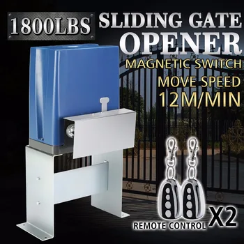 

800kg Sliding Gate Opener Electric Operator Driveway Door Slide Roller Chain Driven