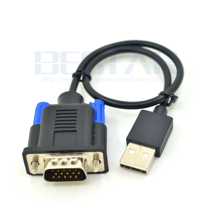 Адаптер Виртуального дисплея 0 3 m VGA DDC EDID подключаемый Безголовый Ghost