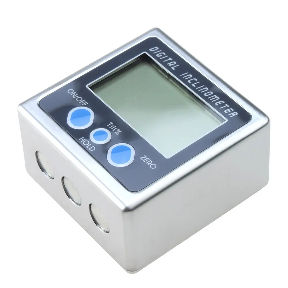 

Practical 0.05 Degree Digital Angle Cube Gauge Electronic Gauge Sea Level Protractor Magnetic Base