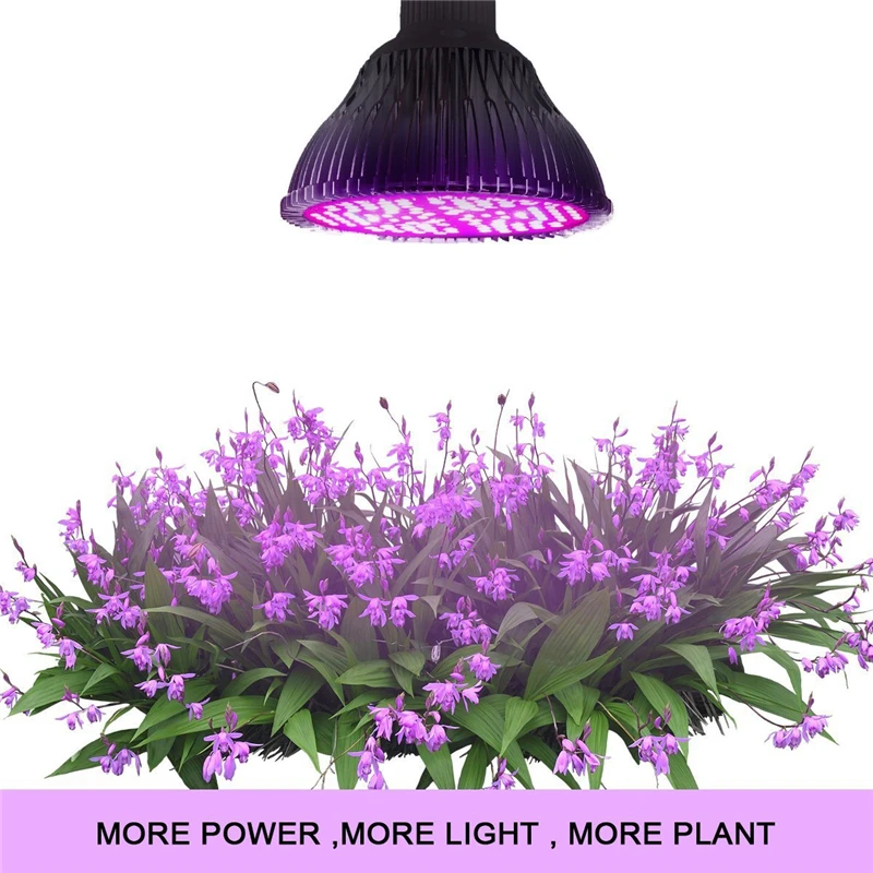 Полный спектр 18 W 28 W 80 ваттов 40 ваттов 120 W светодиодный Grow Lights E27 садоводства сад цветущие растения Гидропоника Овощной завод лампы