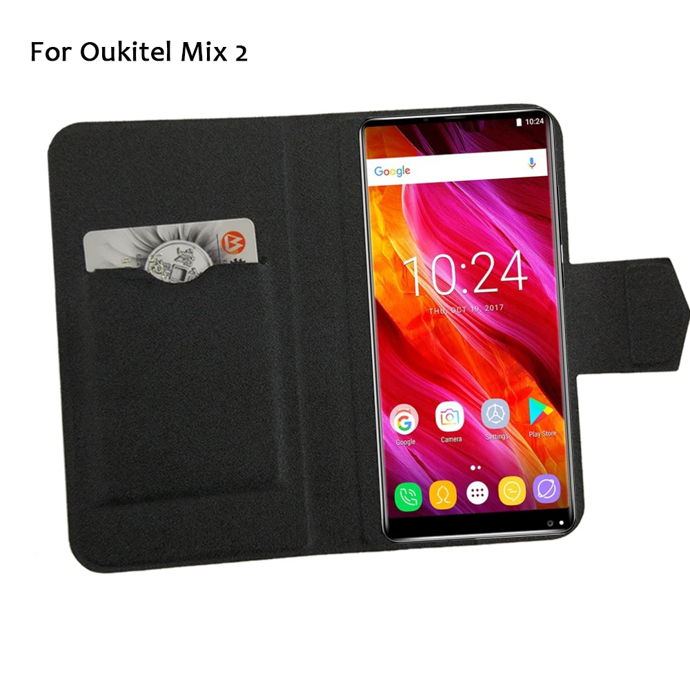 5 Colors Hot! For Oukitel Mix 2 Case Phone Leather Cover Factory Direct Luxury Full Flip Stand Shell Cases | Мобильные телефоны и