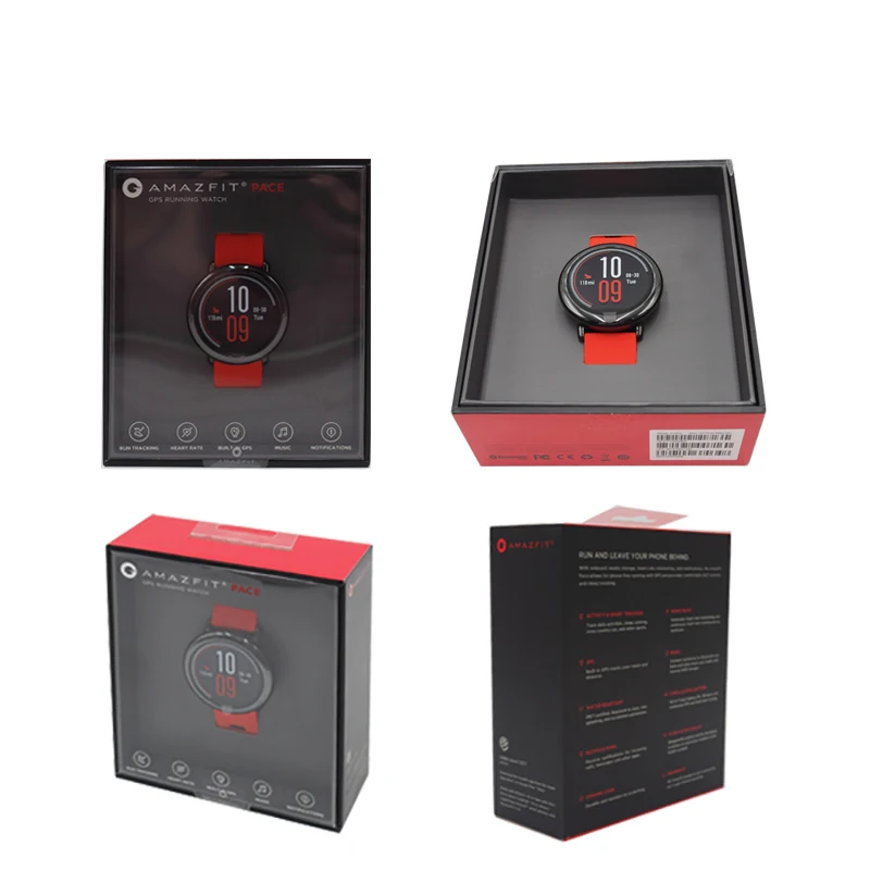 Бесплатная Доставка! HUAMI AMAZFIT Pace спортивные Смарт часы Bluetooth WiFi 1 2 ГГц 512 Мб/4 ГБ gps