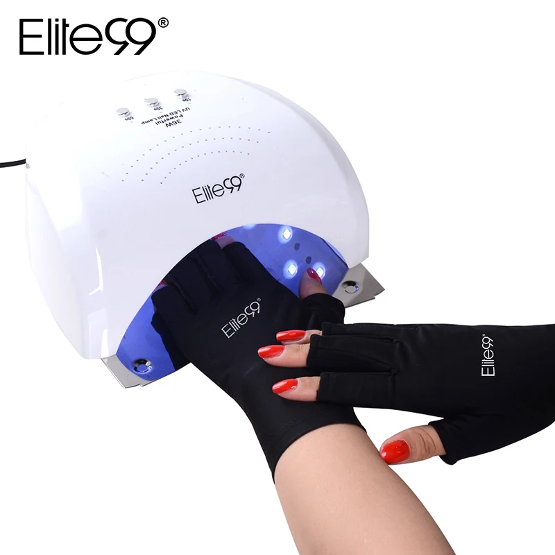  Elite99 Anti UV Glove for UV Light Radiation Protection 1 Pair Glove Nail Tool For LED UV Lamp Nail