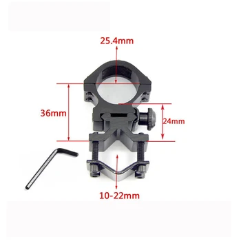 

25.4mm Ring Weaver Hunting Rifle Optical Sight Hunring Light Bracket Holder Support Picatinny Weaver Rifle Scope Ring Mount