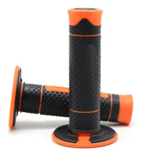 Left 22mm Right 24mm Rubber Motorcycle HandleBar font b Motorbikes b font Hand Grips For ktm