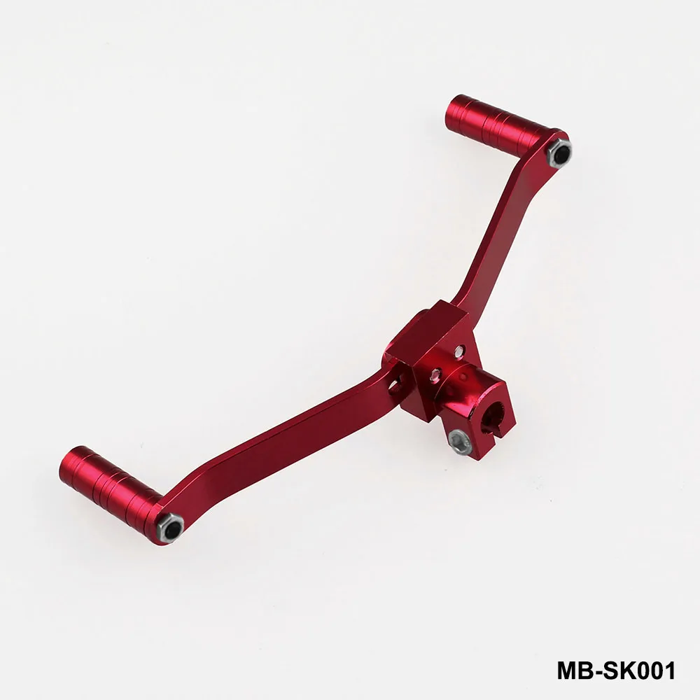 C motorcycle gear shift lever universal motorcycle modified parts aluminum alloy double head shift lever Gear Shifter Shift Lever
