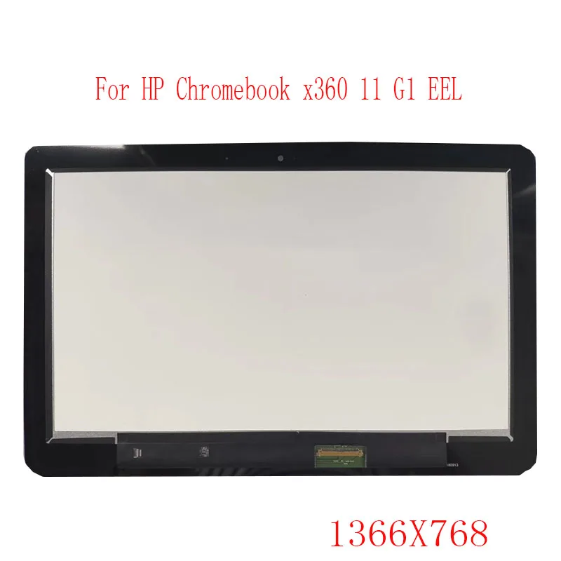 

11.6 INCH LAPTOP LCD SCREEN 1366*768 HD IPS For HP Chromebook x360 11 G1 EE LCD Touch Screen Assembly B116XAB01.3