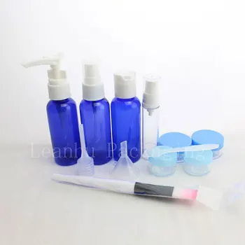 

Lotion Spray Plastic Travel Bottles Set Airlelss Perfume Bottles Set For Cosmetics Packaging Airline Carry On Toiletries Bag