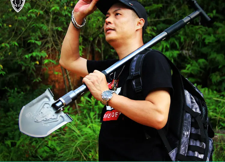 Ferramentas de Sobrevivência Pás Tática Acampar Pás Pás Dobráveis Multifuncionais Militar Chinesa 3 multifuncional dobrável pás militares chineses
