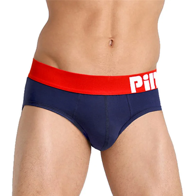 Breathable Boxer Brief Sexy Mens Underpants Briefs Shorts Pouch Soft Cotton Underwear comfortable Swim Briefs #2H25 (28)