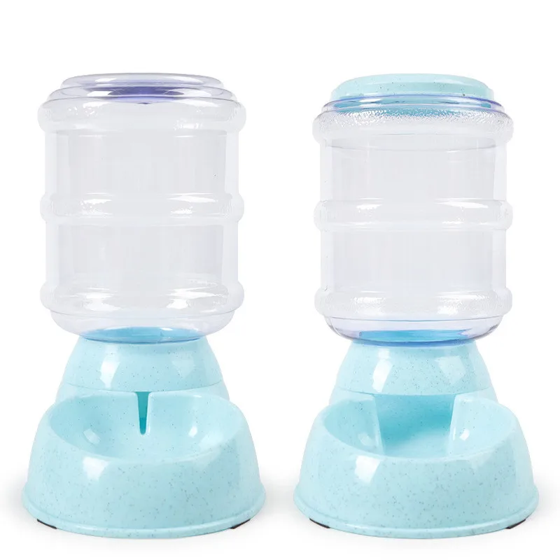  Replenish Pet Food for Dog Cat Animal Automatic Gravity Dry Food Storage Bottle Bowl Dish Stand Pet Waterer Feeder Food MayT4  (4)