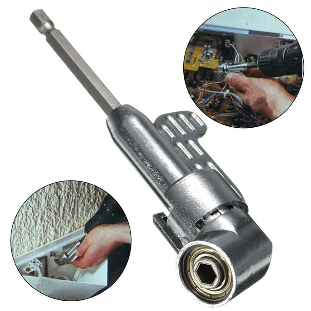 

Right Angle Drilling Corner Screwdriver Holder Drill Bit 105 Degree Extension Shank CLH@8