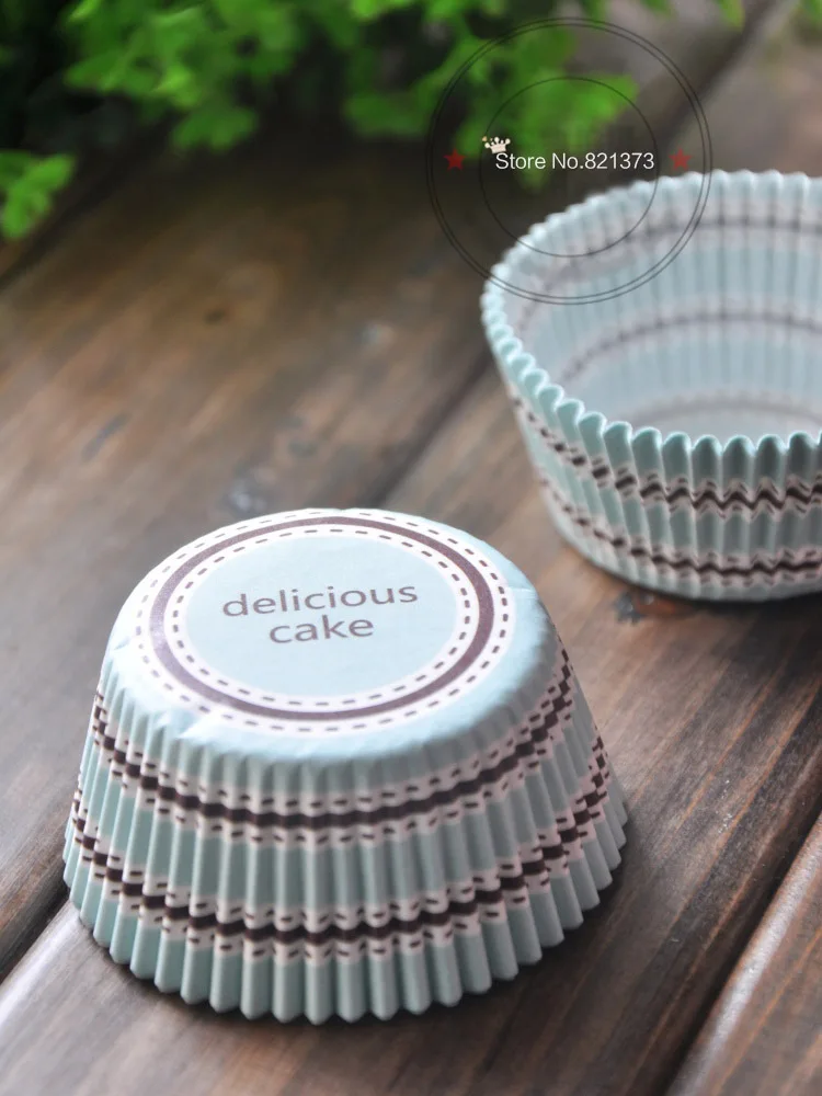 Free Shipping delicious paper cupcake liners cases trays, bulk birthday